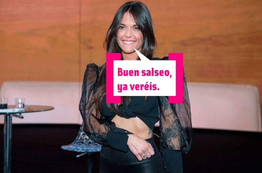 Fiama en el plató de 'La isla de las tentaciones 2'
