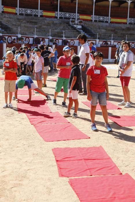 Toros para niños en El Bibio