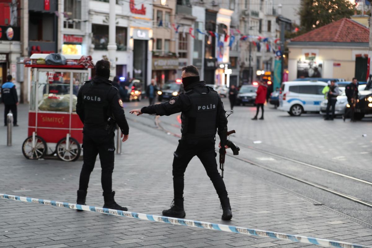 Espectacular detención en Turquía de una sospechosa del atentado en Estambul
