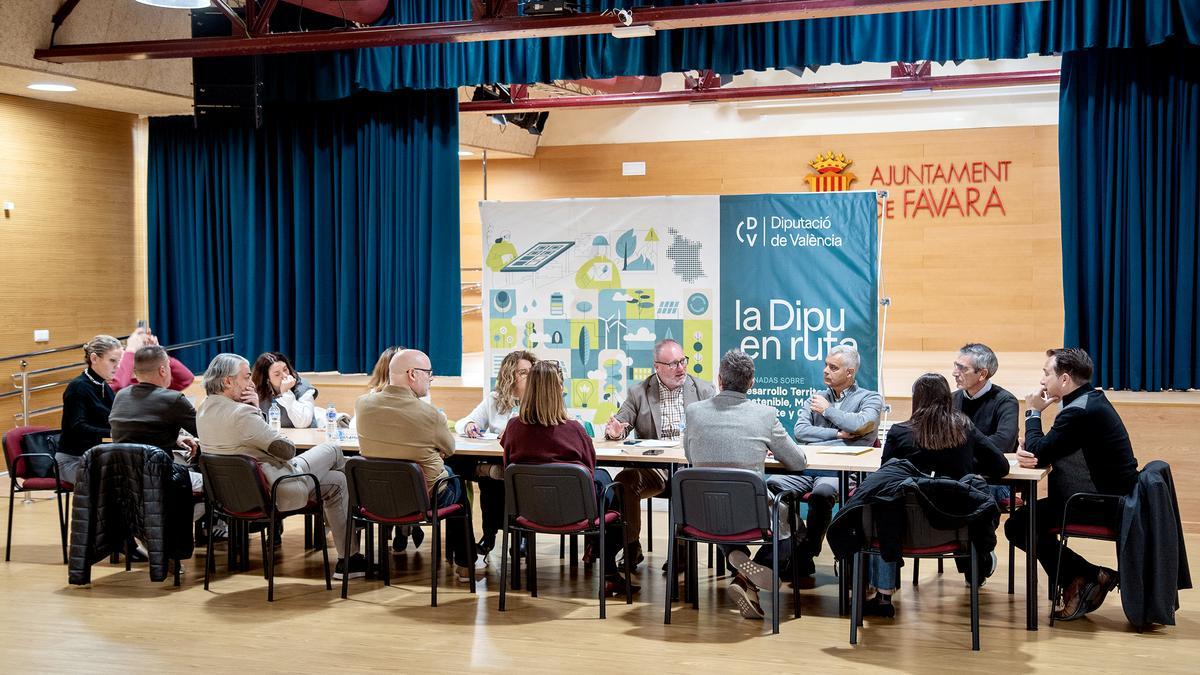 Reunión celebrada en la Ribera Baixa.