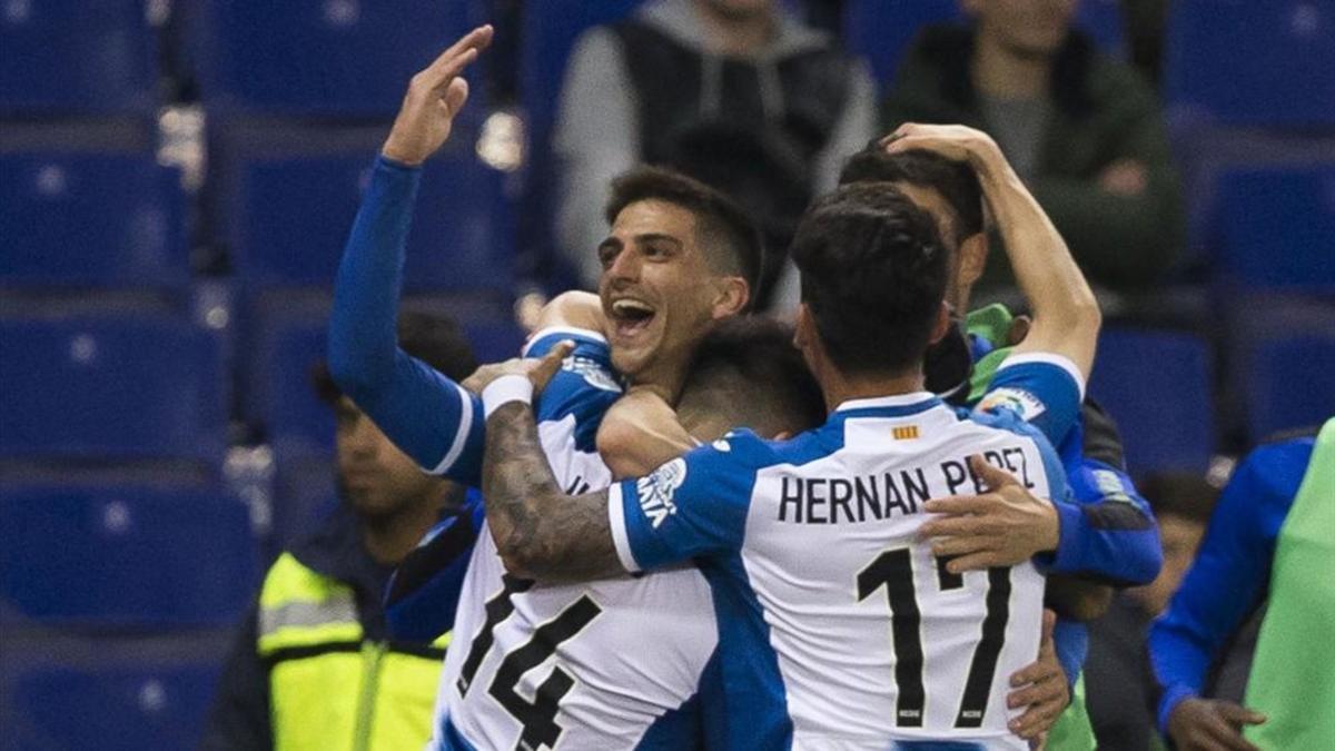 La afición del Espanyol está muy orgullosa de su equipo