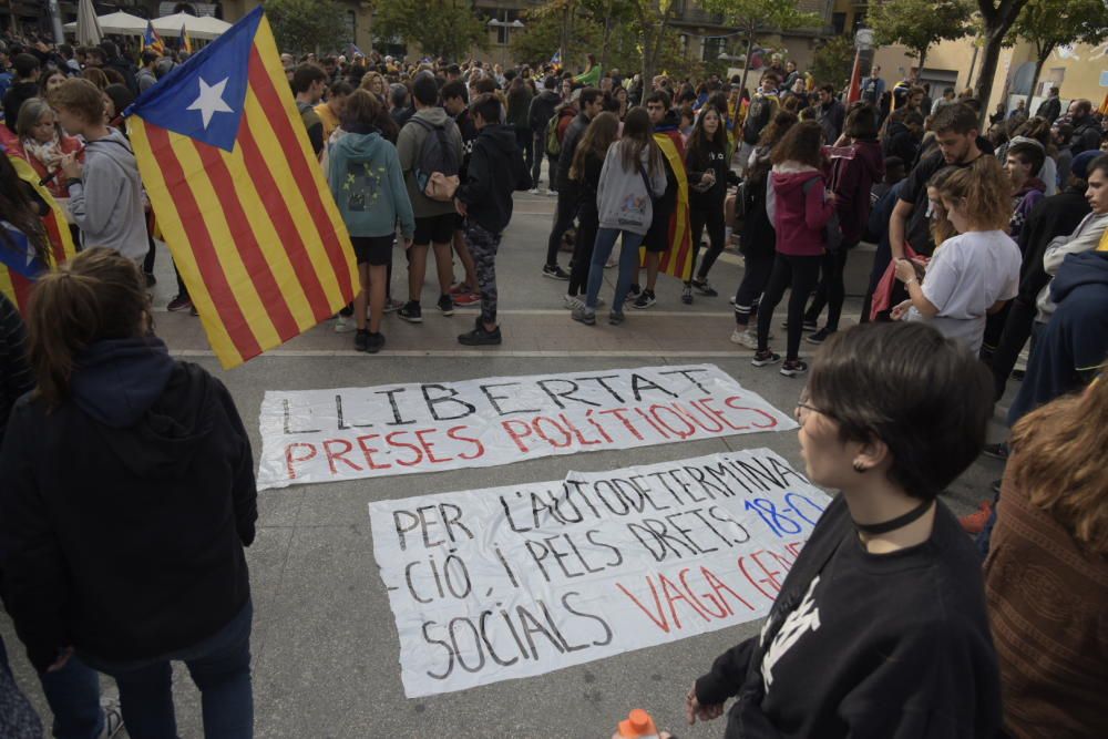 Manifestació del 18 d'octubre, a Manresa