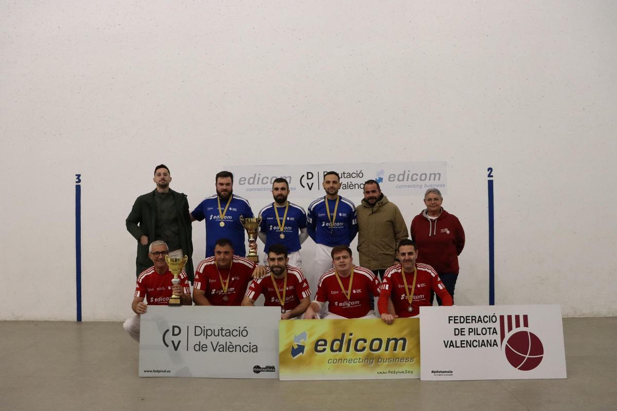 Faura s'apuntà el títol de Segona trinquet.