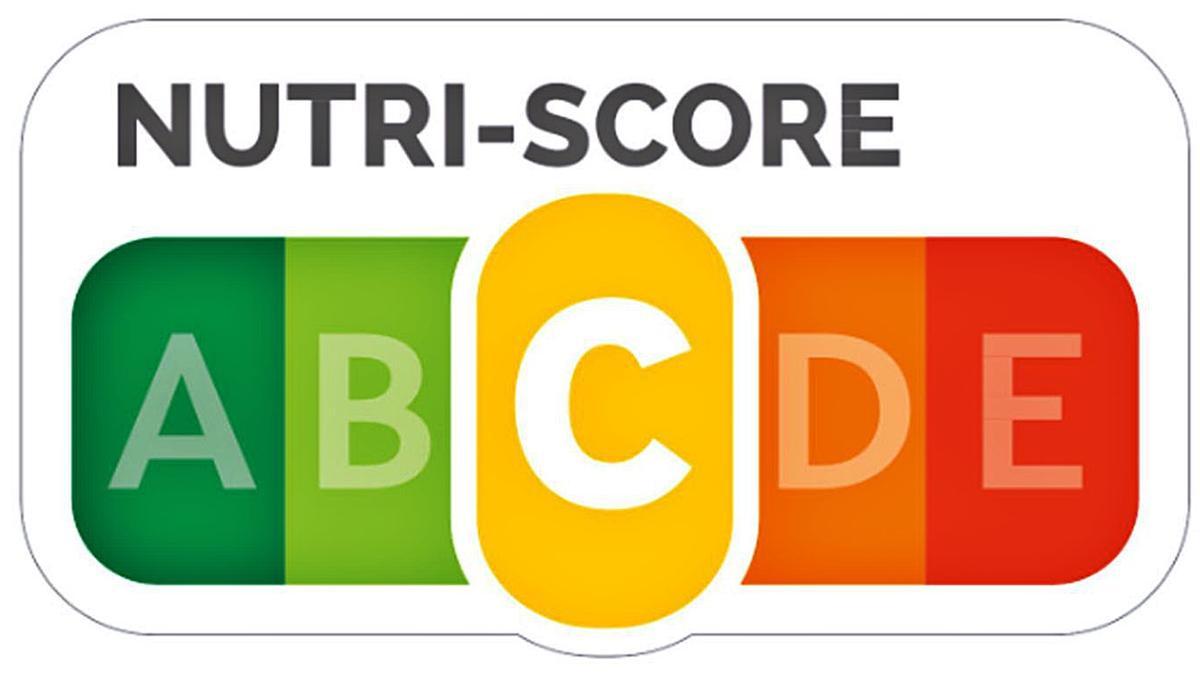 El semáforo que clasifica alimentos en Nutriscore: la C grande significaría a grandes rasgos que no es un alimento muy bueno ni muy malo.