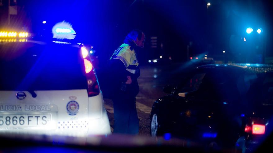 Imagen de archivo de una intervención nocturna de la Policía