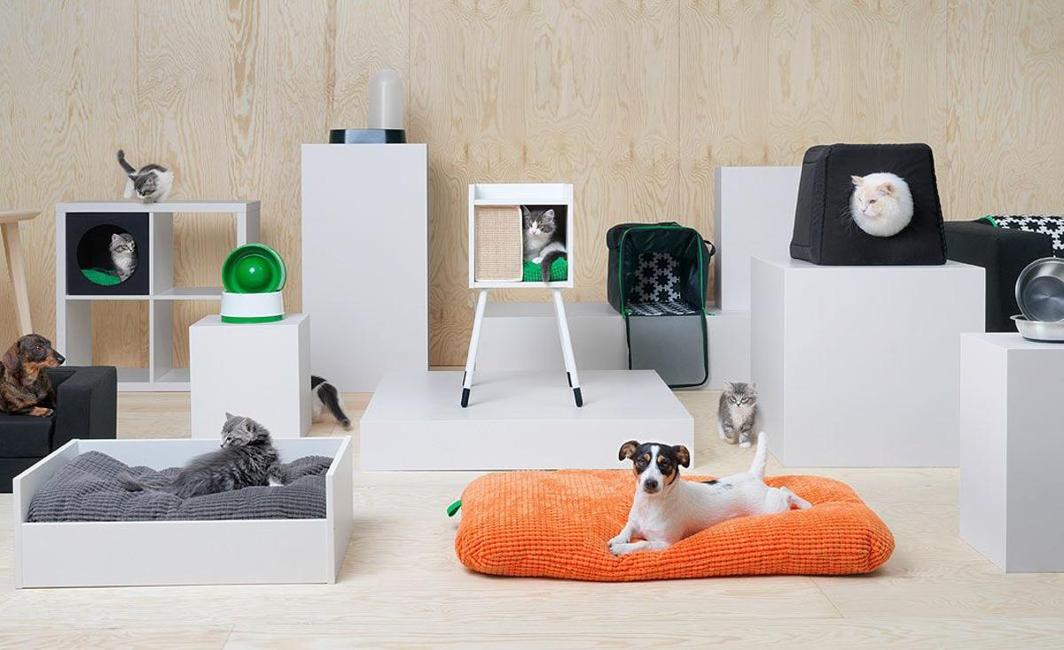 Salón para perros y gatos de Ikea