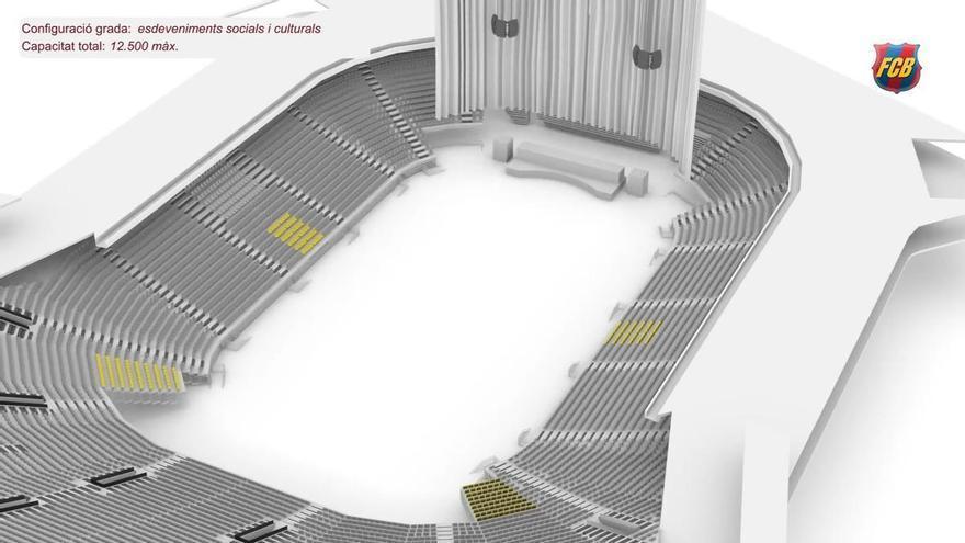 Así iba a ser el Nou Palau