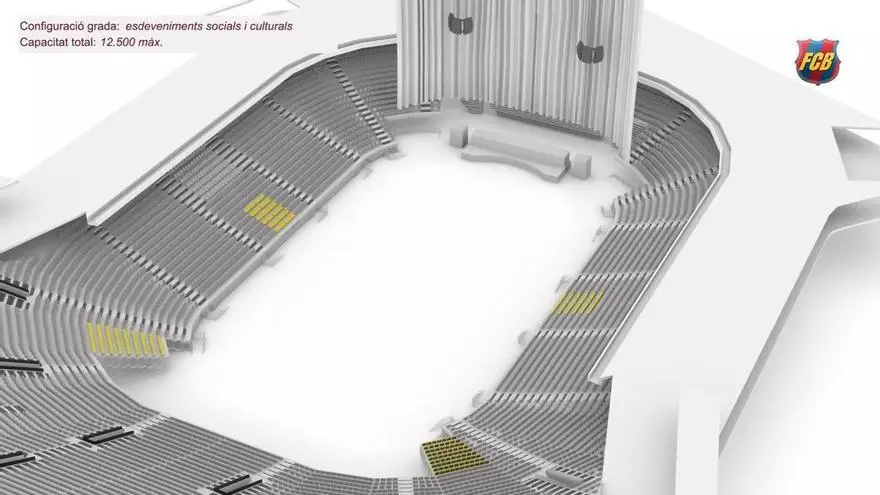 Así iba a ser el Nou Palau