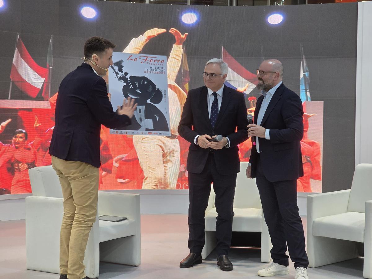 Presentación del Festival Internacional de Cante Flamenco de Lo Ferro en Fitur