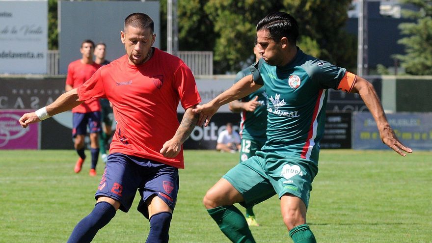 Dani Hernández, en un momento del partido