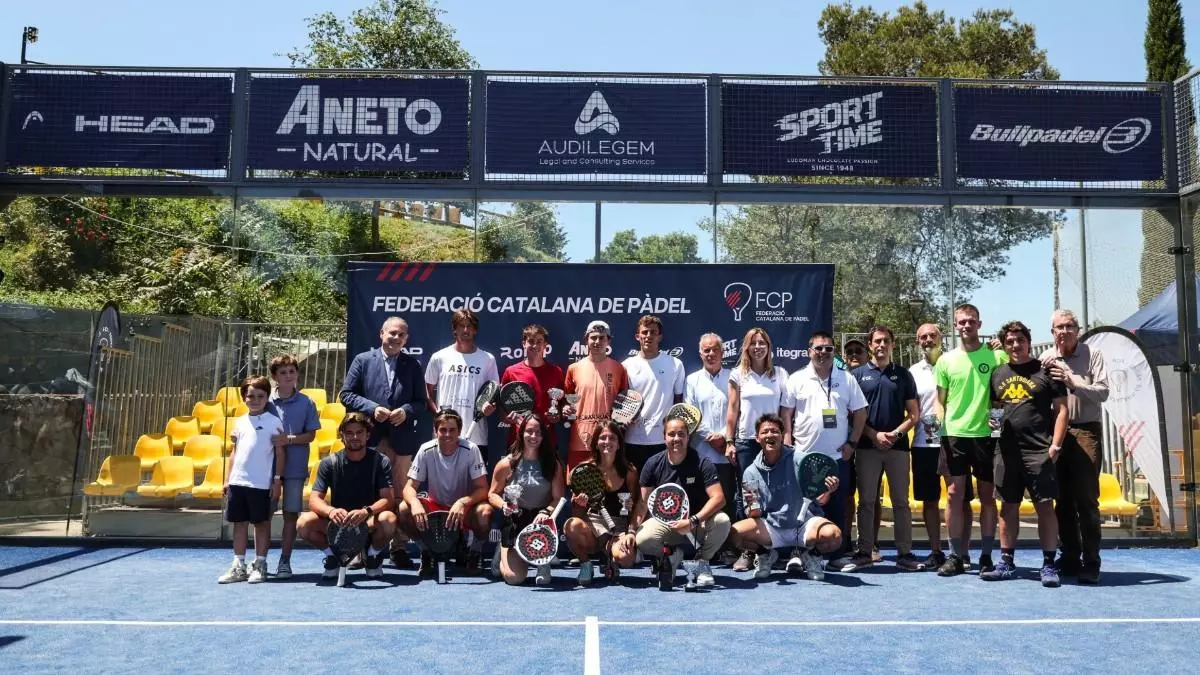 Llobera-Cano i Sol角-Gonz芍lez guanyen el Super Gran Slam del Club Esportiu Valldoreix