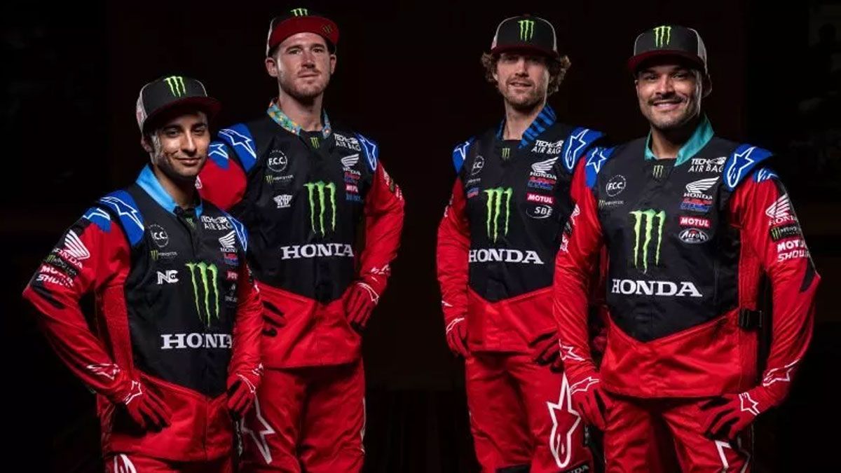La alineación de Honda para el próximo Rally Dakar