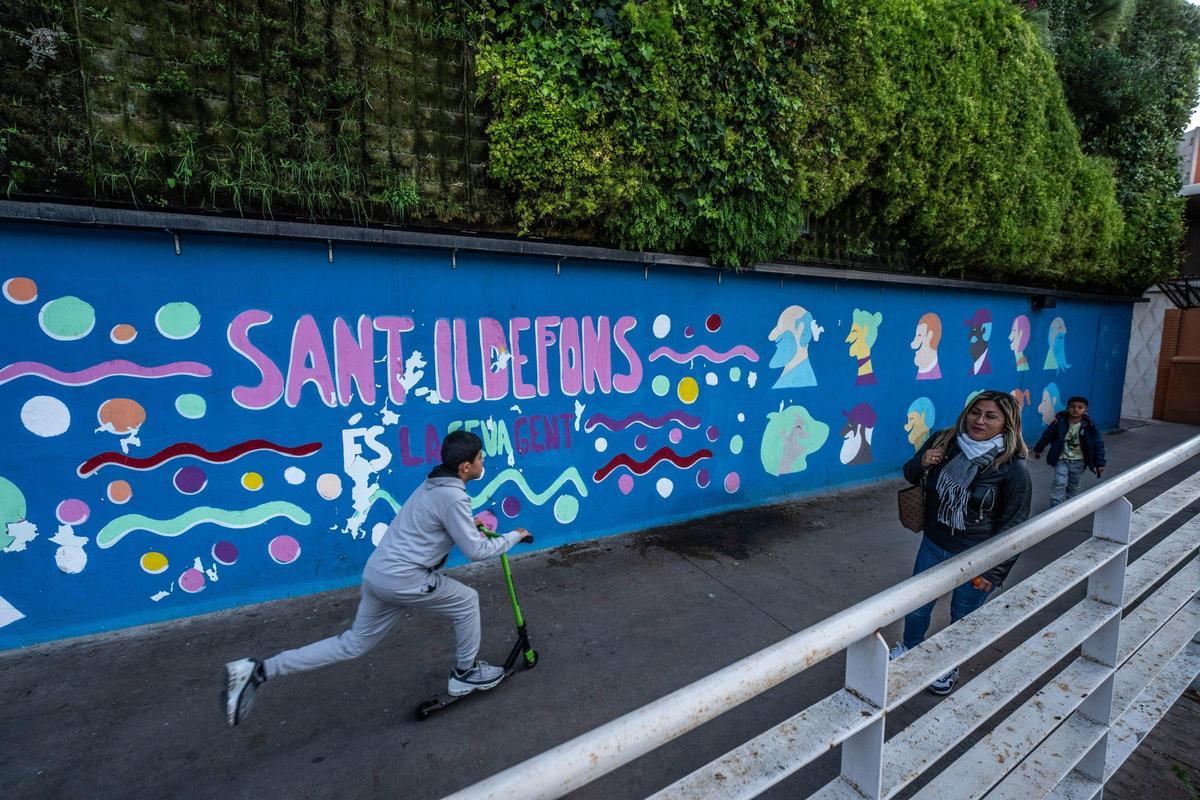 Sant Ildefons, el barrio de Estopa