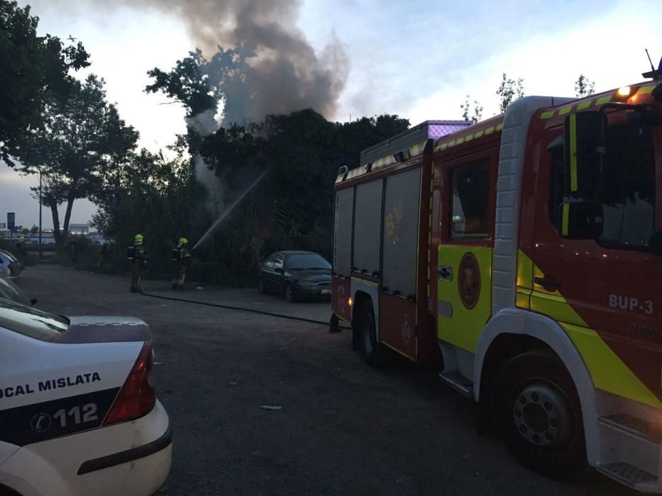 Incendio en el restaurante El Rancho de Mislata.