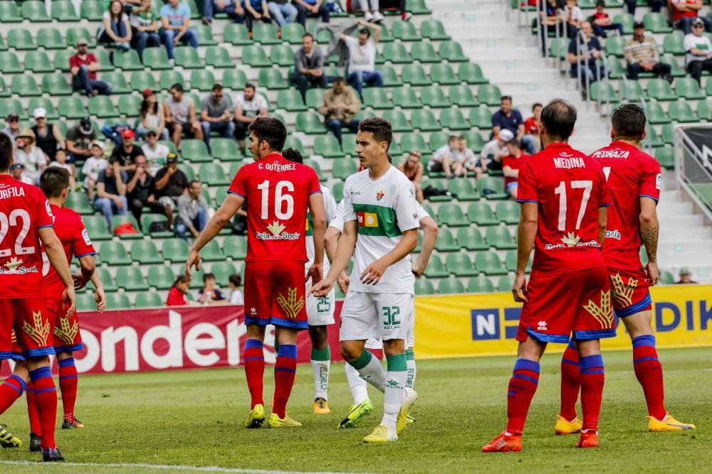 El Elche se queda sin fútbol y cae ante un Numancia muy superior