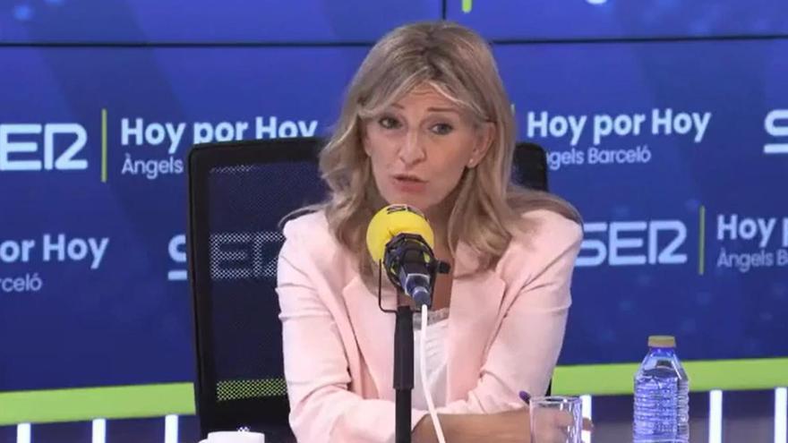 Yolanda Díaz: “Feijóo ha legitimado que se maltrate a una mujer, está incapacitado para gobernar este país”