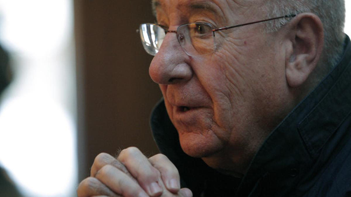 El actor Alfredo Landa, en noviembre del 2008.