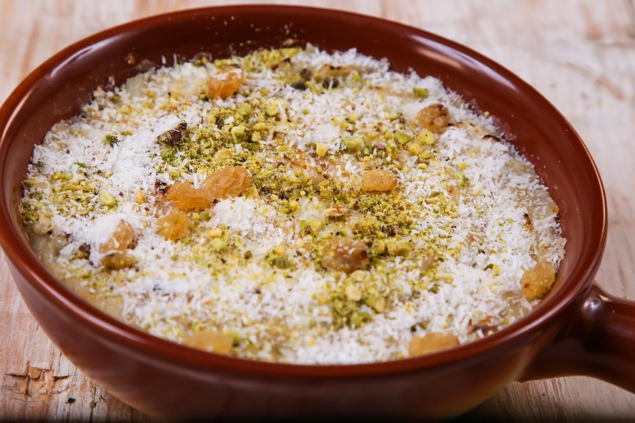 Natillas árabes 'mahalabia'.