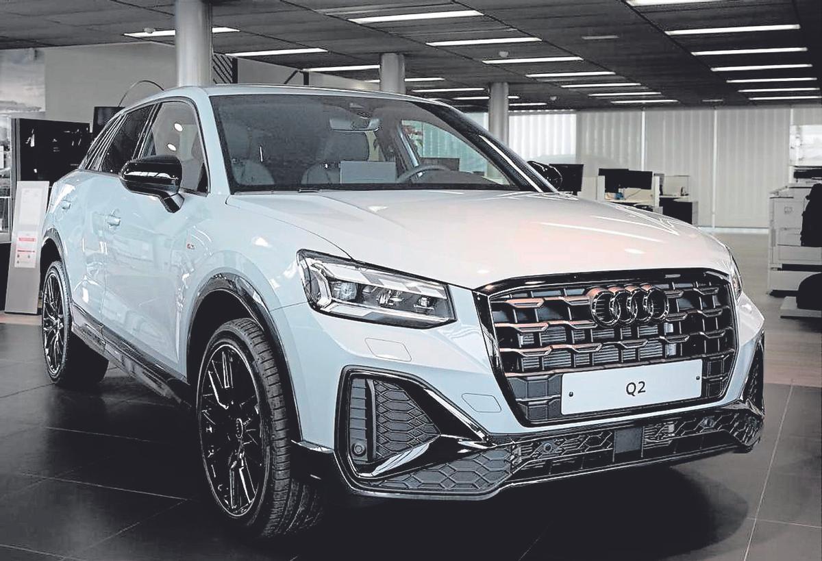 El audi Q2 en un concesionario