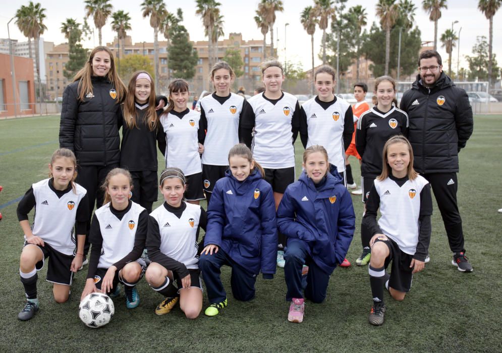 Las niñas del Valencia CF que arrasan