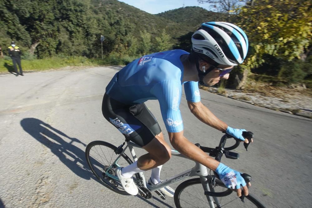 Freddy Ovett, en acció a Platja d''Aro.