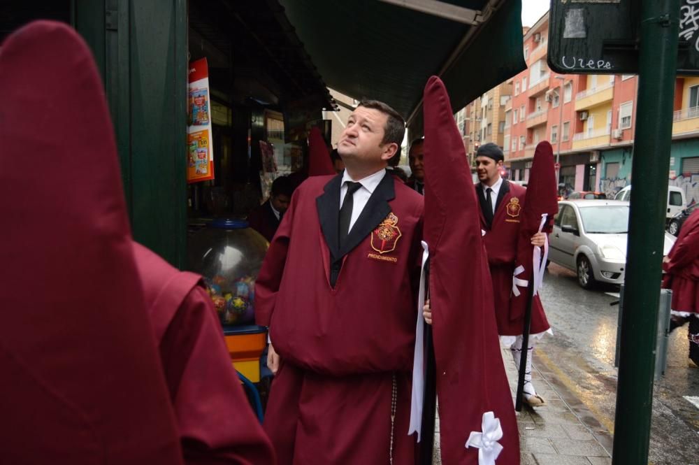 La procesión del Perdón se queda en San Antolín