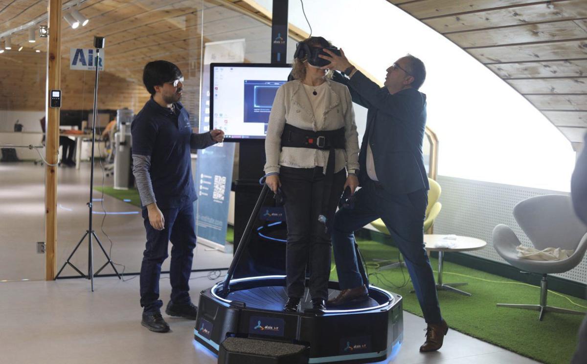 Testeo de una de las soluciones dirigidas al entorno rehabilitador.