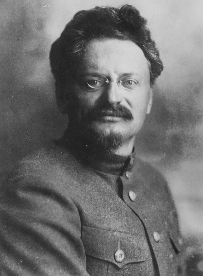 León Trotski - Revolucionario ruso (1915)