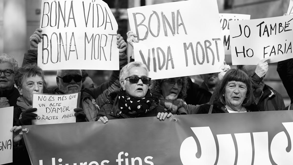 Imatge d'arxiu de l'associació Dret a Morir Dignament