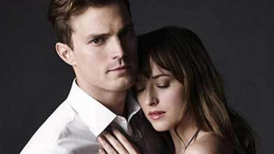 Jamie Dornan y Dakota Johnson.