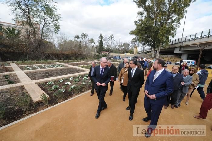 Alameda del Malecón: el entorno urbano del Segura estrena nuevo espacio verde