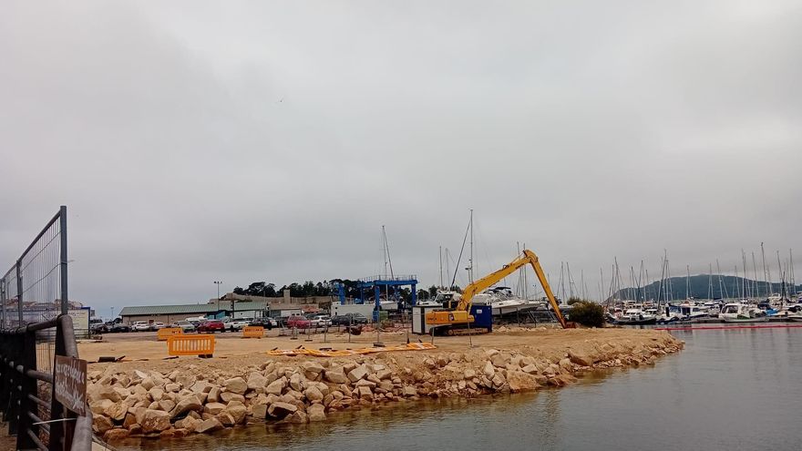 Campaña en Baiona para prohibir negocios en terrenos ganados al mar