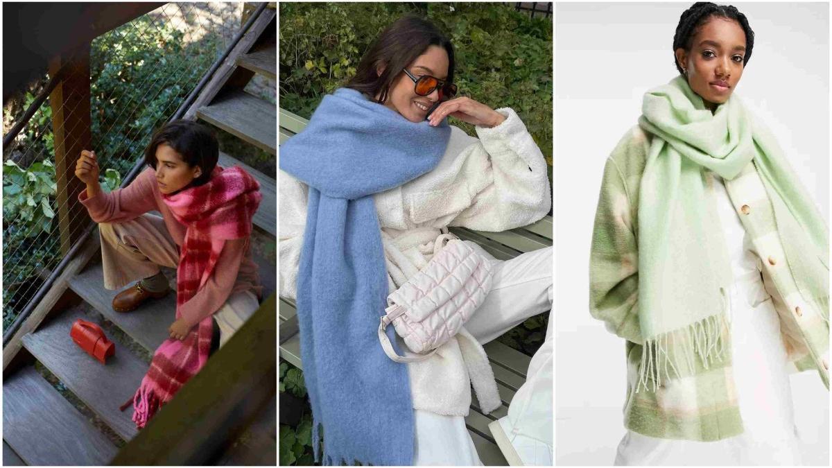 Las maxi bufandas que arrasarán en el 'street style' este otoño