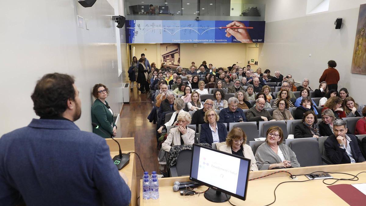 Les fotos de la presentació de la càtedra de Salut i Envelliment de la Fundació Salut Empordà i la UdG