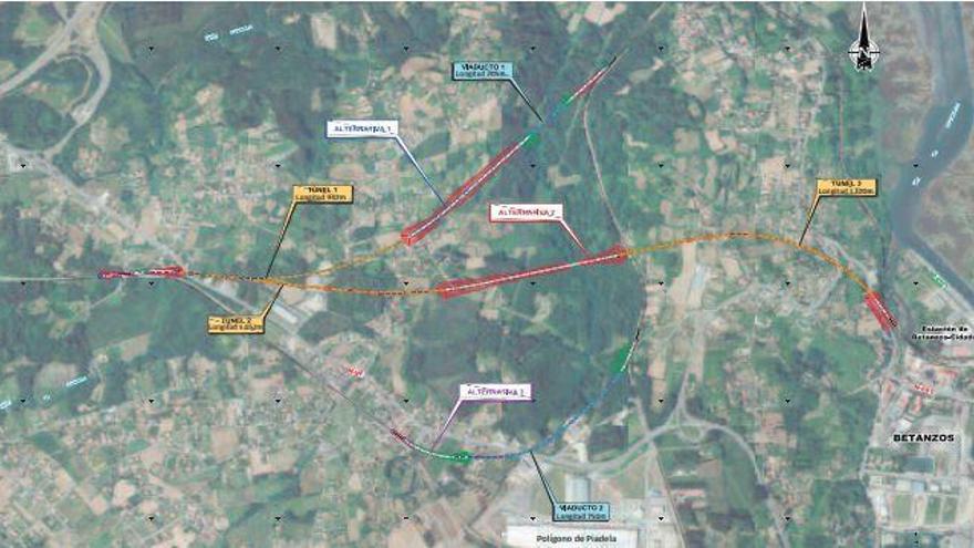 Alternativas plantadas por Fomento para suprimir el ramal ferroviario de Infesta. | LA OPINIÓN