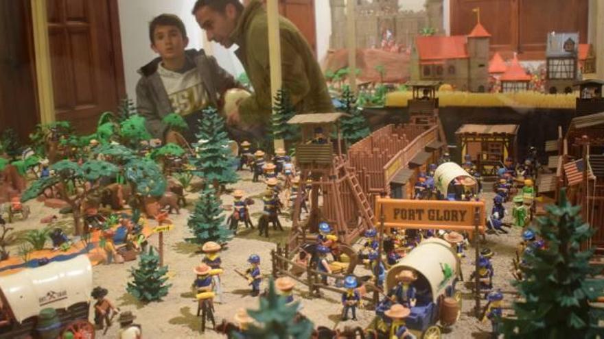 La exposición de Playmobil cierra con 12.000 visitantes