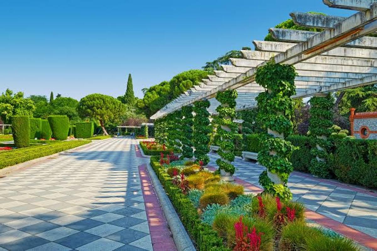 Jardines de Cecilio Rodríguez, situados en el lado este de El Retiro