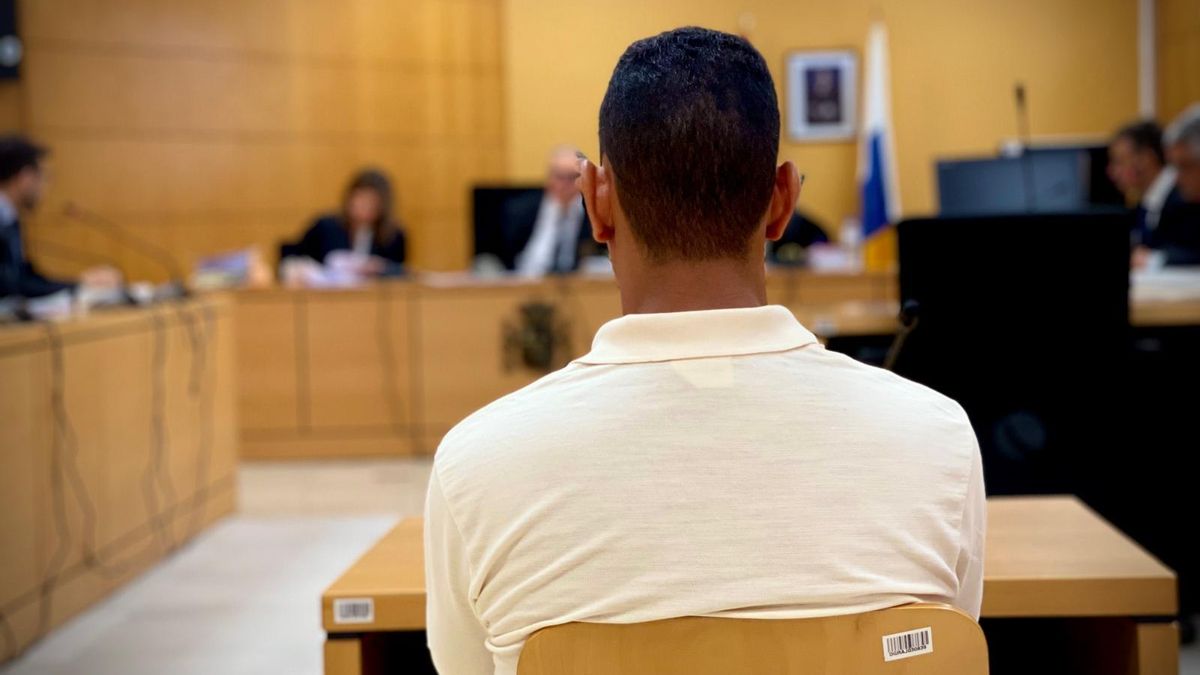 El acusado durante el juicio celebrado en la Audiencia Provincial.