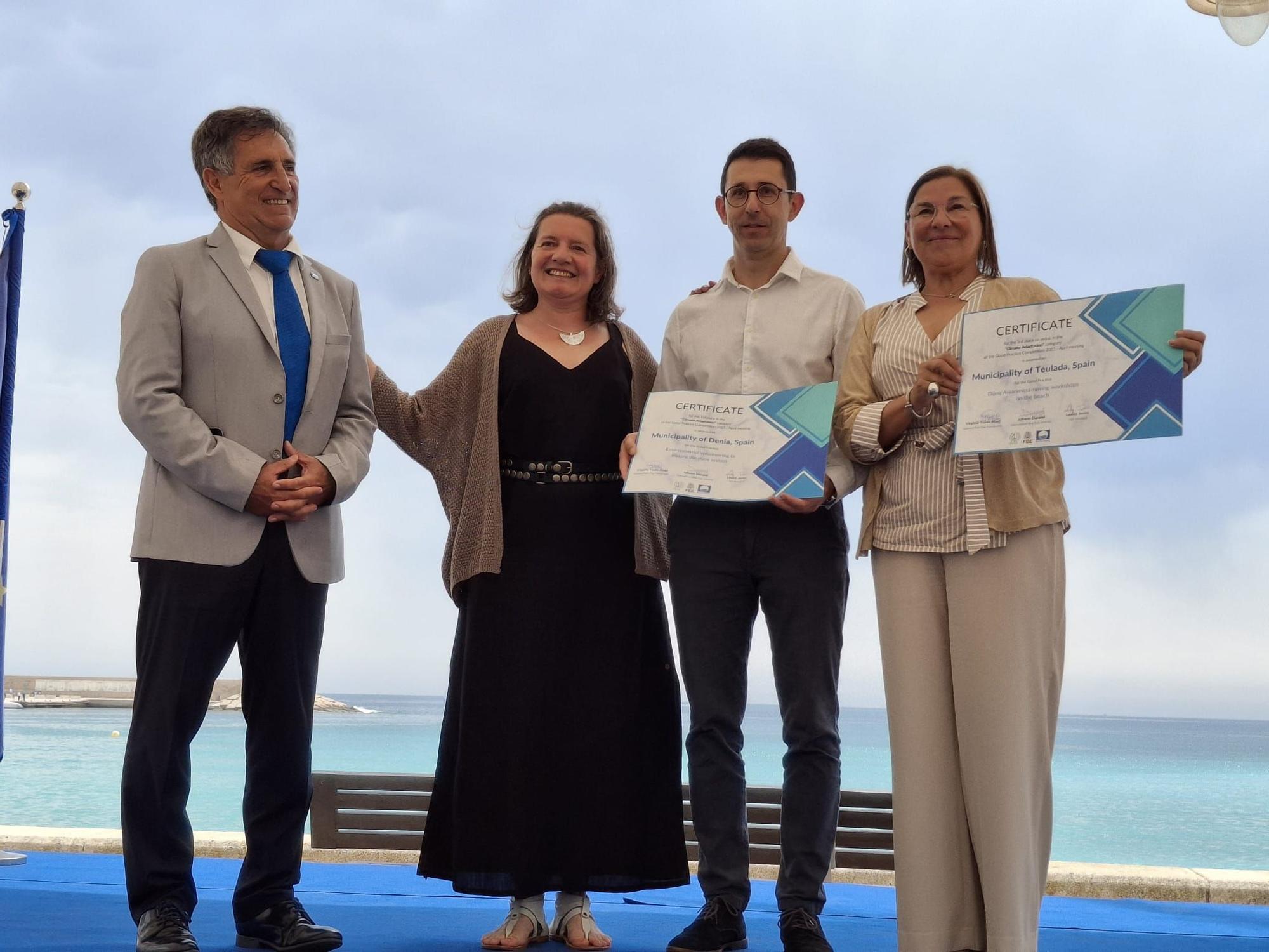 Xàbia, escenario de bandera: así ha sido la entrega de las 164 banderas azules (imágenes)