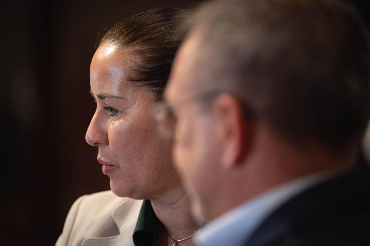 Reunión de Fernando Clavijo con la Fecai y Fecam para el Decreto Canarias