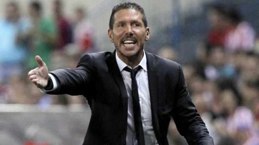 Simeone: &quot;Falcao hizo un partido extraordinario&quot;