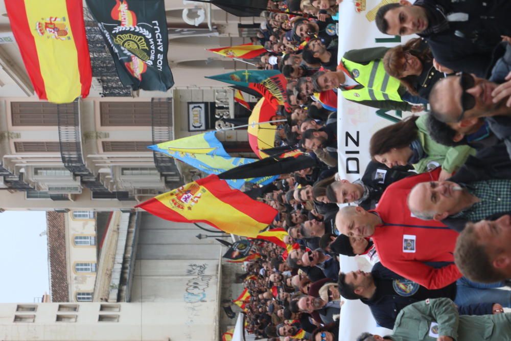 Manifestación de Jusapol en Málaga