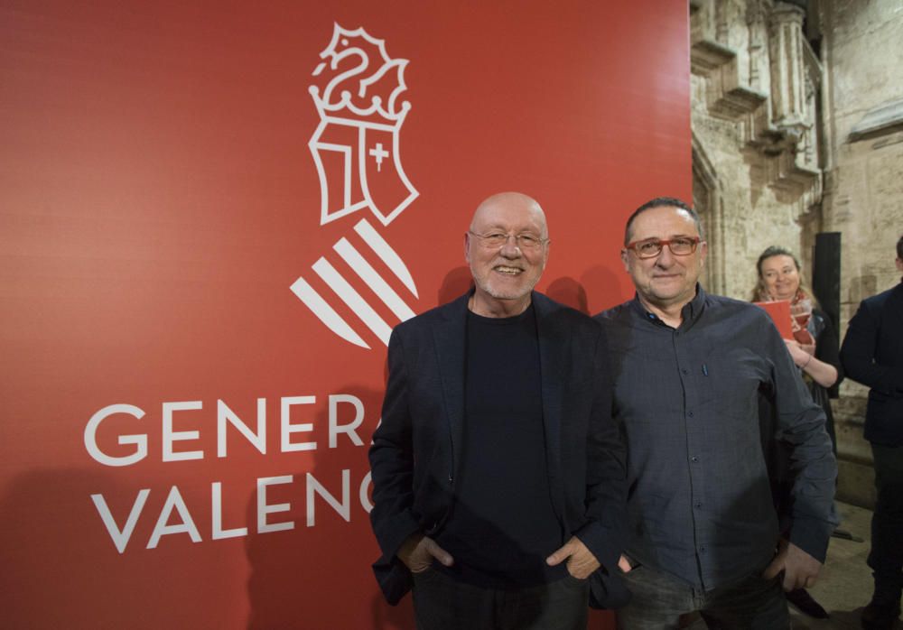 Presentación de la nueva imagen de la Generalitat Valenciana