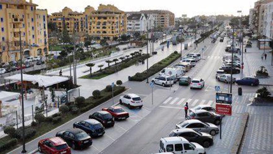 El bulevar de San Pedro, zona que albergaría el dinamizador de empresas. | L. O.