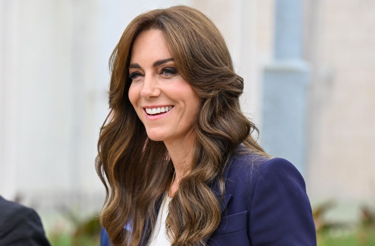 Kate Middleton con su nuevo corte de pelo