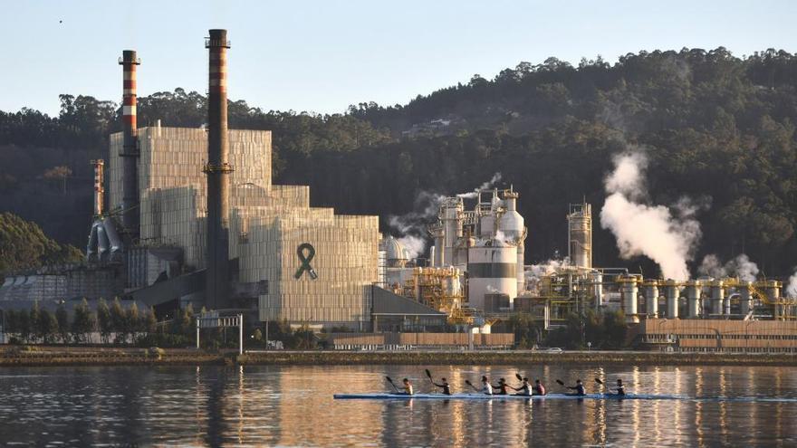 Fábrica de Ence en Pontevedra