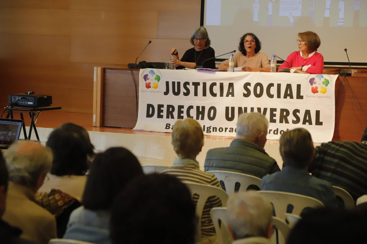 Inauguración de las 9ª Jornadas Andaluzas de Barrios Ignorados, organizadas por la Asociación Andaluza de Barrios Ignorados (AABI).