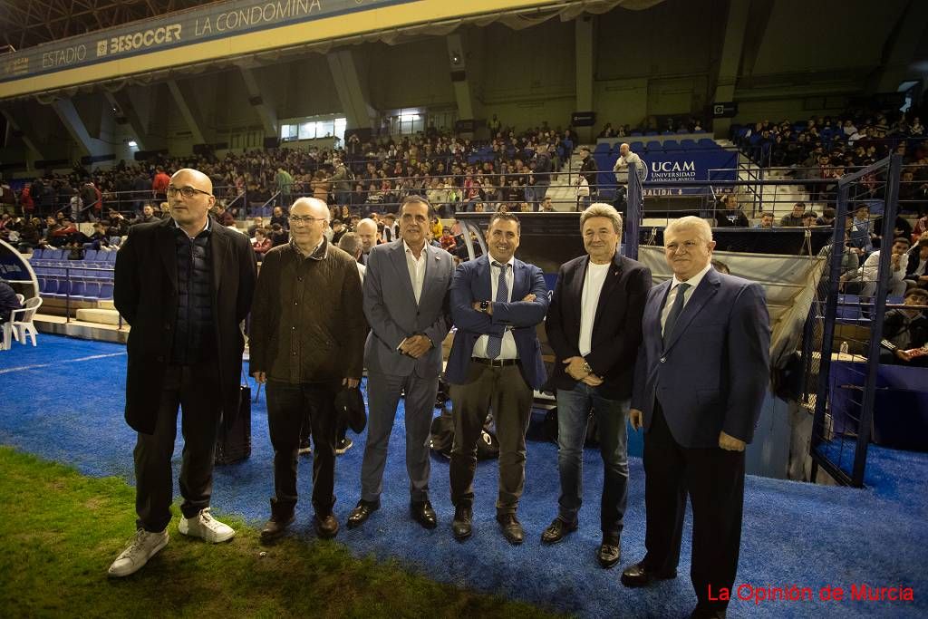 Amistoso UCAM Murcia - Real Murcia a beneficio de Cáritas