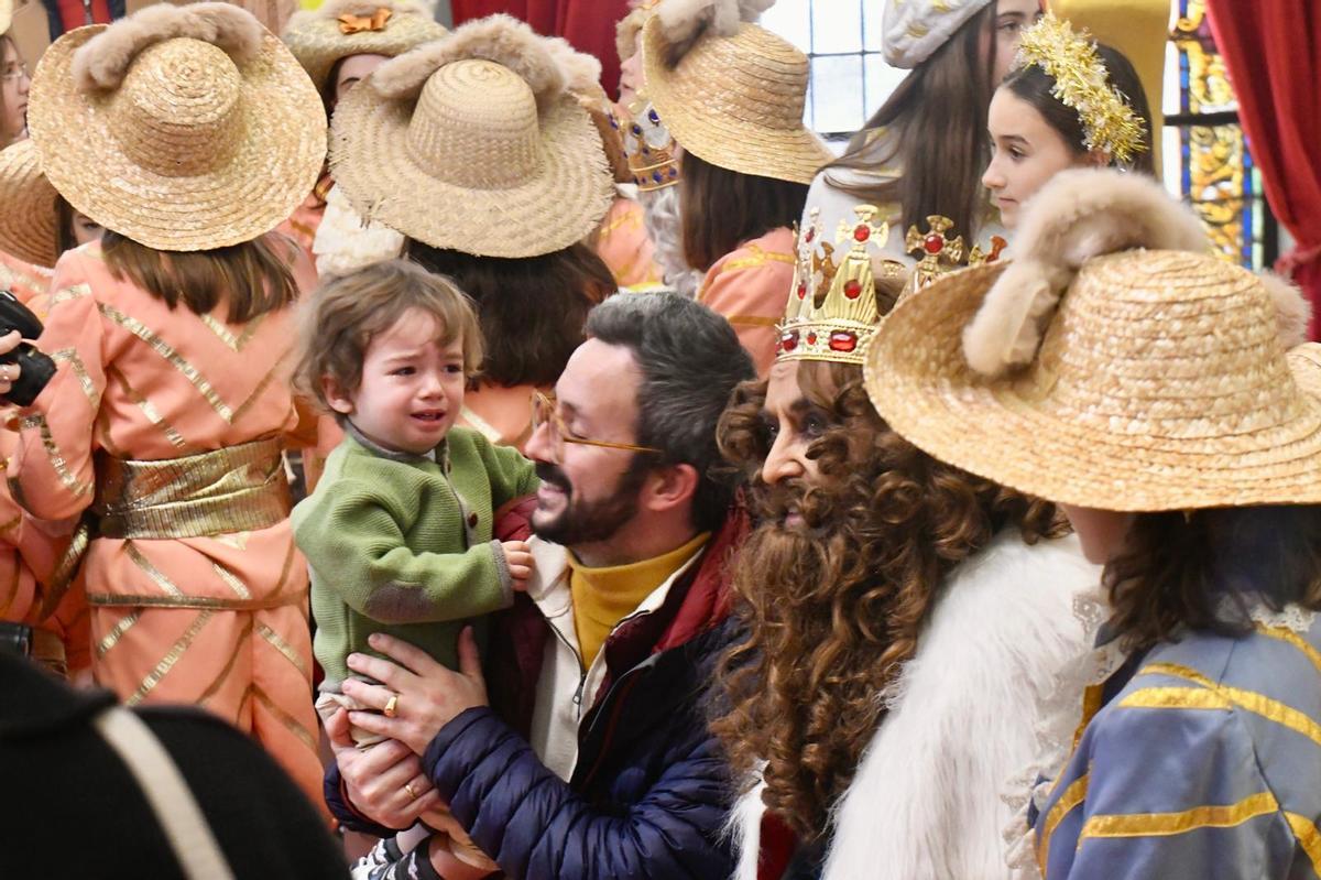 Recepción a los Reyes Magos en Murcia