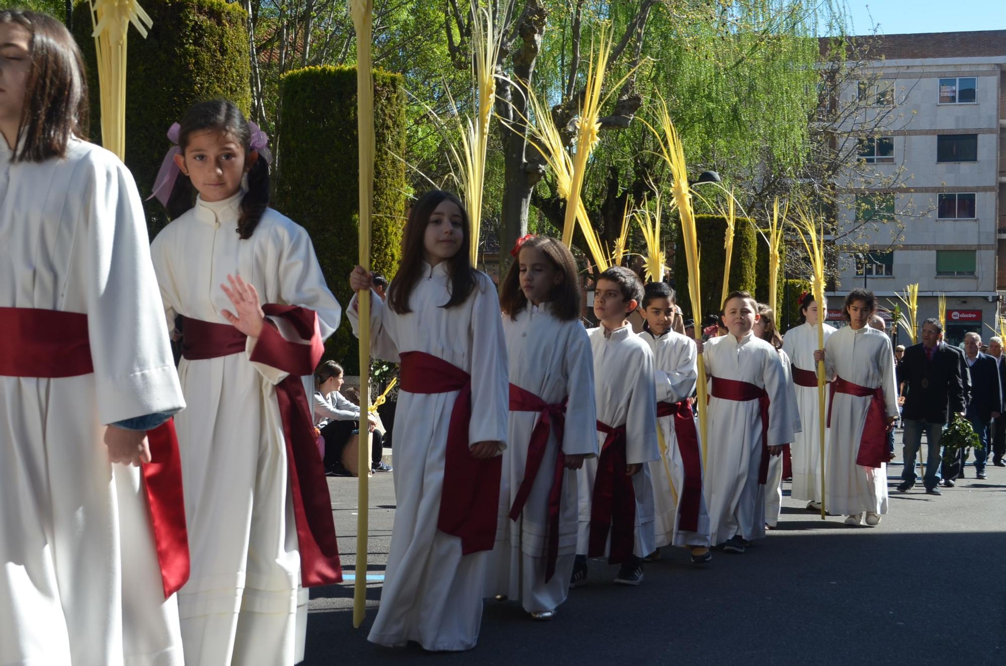 Así ha sido la Procesión de las Palmas en Benavente